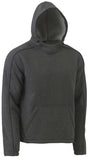 Bisley Flx And Move™ Marle Fleece Hoodie Jumper #colour_charcoal