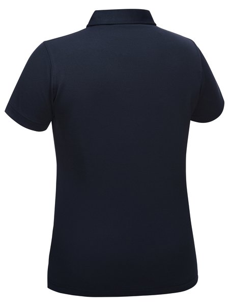 Bisley Womens Polo Short Sleeve Cotton/Polyester #colour_navy