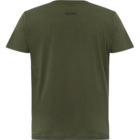 Bisley Tee Logo Cotton 160gsm #colour_green