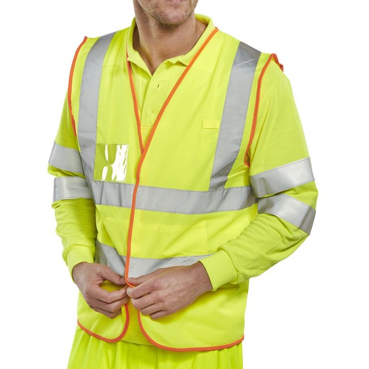 Beeswift Bsafe En471 Hi-Vis Vest