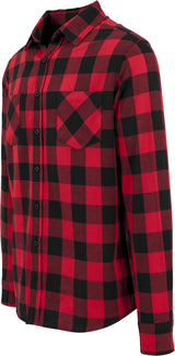 Build Your Brand Checked Flannel Shirt