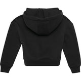 Build Your Brand Girls Cropped Sweat Hoodie