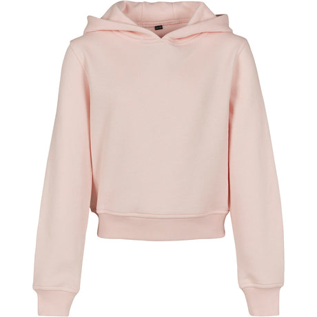 Build Your Brand Girls Cropped Sweat Hoodie