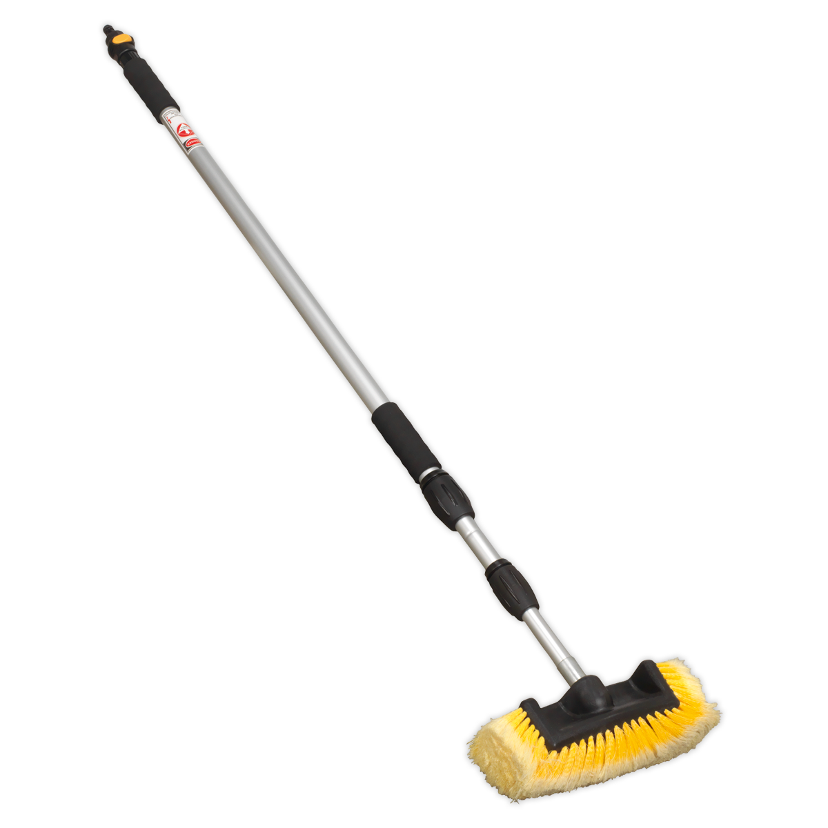 Sealey 5-Sided Flo-Thru Brush with 3m Telescopic Handle