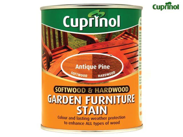 Cuprinol Softwood & Hardwood Garden Furniture Stain Antique Pine 750ml