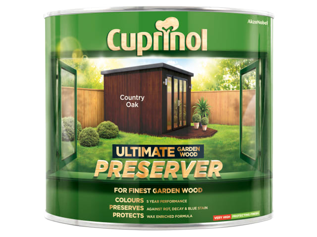 Cuprinol Ultimate Garden Wood Preserver Country Oak 1 litre