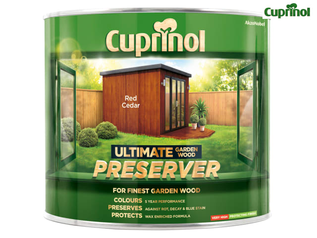 Cuprinol Ultimate Garden Wood Preserver Red Cedar 1 litre