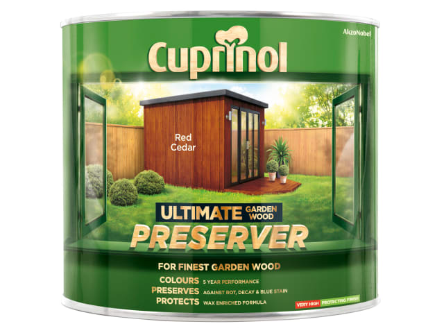 Cuprinol Ultimate Garden Wood Preserver Red Cedar 1 litre