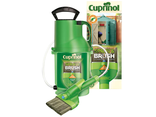 Cuprinol Spray & Brush 2-in-1 Pump Sprayer