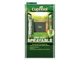 Cuprinol One Coat Sprayable Fence Treatment Forest Green 5 litre