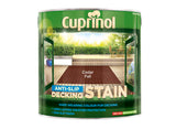 Cuprinol Anti-Slip Decking Stain Cedar Fall 2.5 litre