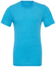 Bella Canvas Unisex Triblend Crew Neck T-Shirt - Aqua Triblend