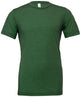 Bella Canvas Unisex Triblend Crew Neck T-Shirt - Grass Green Triblend