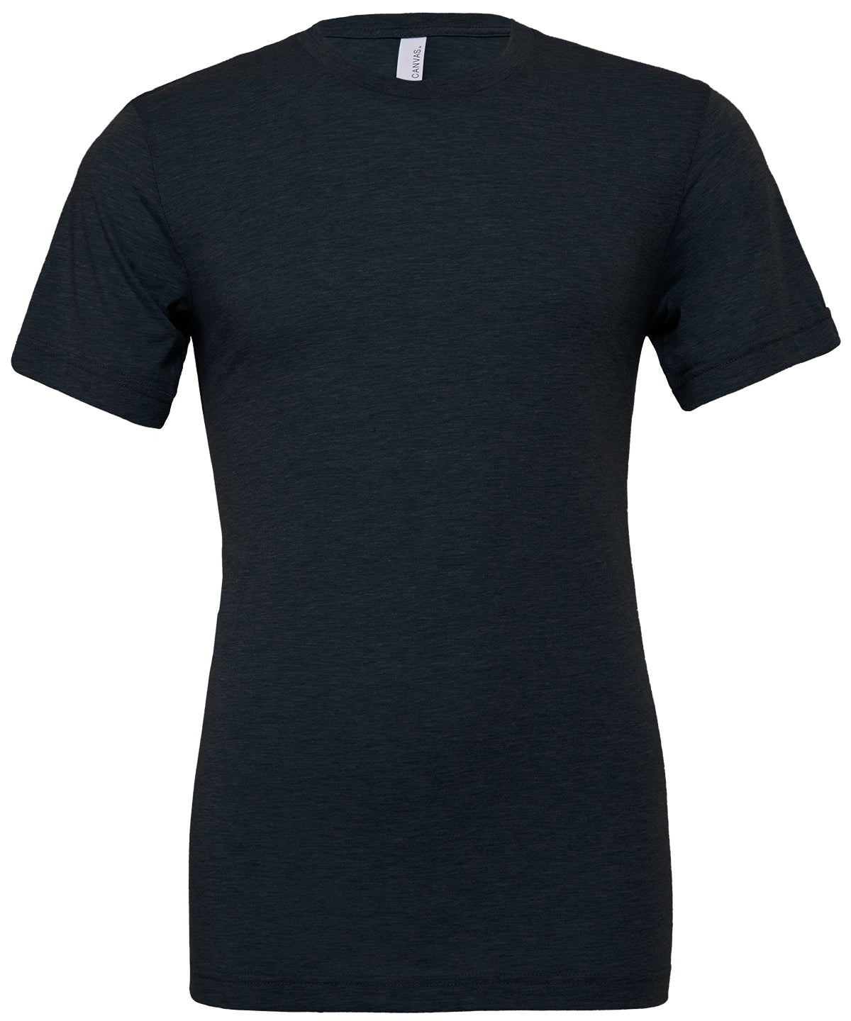 Bella Canvas Unisex Triblend Crew Neck T-Shirt - Solid Navy Triblend