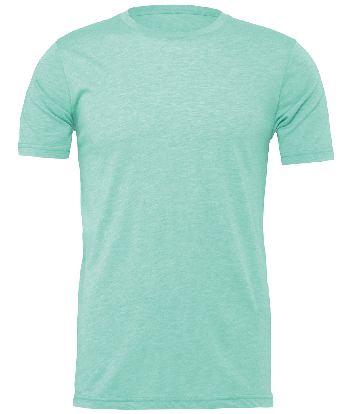 Bella Canvas Unisex Heather Cvc Short Sleeve T-Shirt - Heather Mint