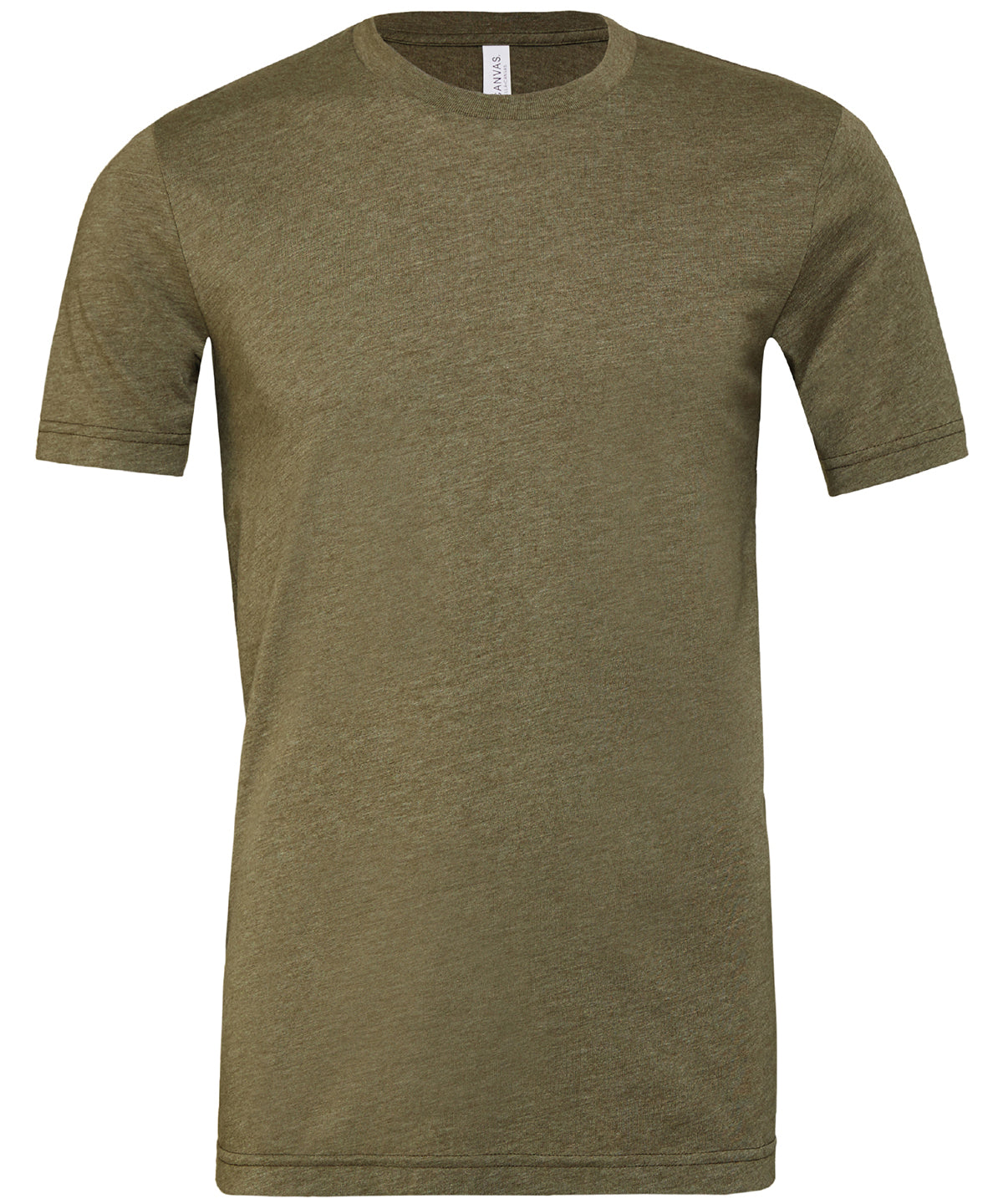 Bella Canvas Unisex Heather Cvc Short Sleeve T-Shirt - Heather Olive