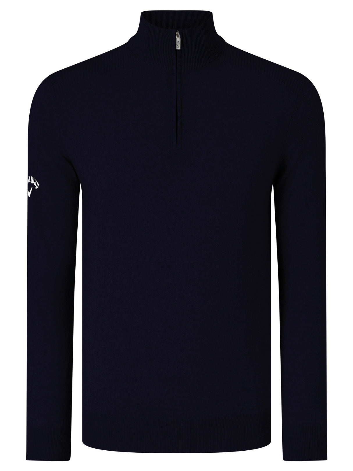 Callaway Ribbed ¼ Zip Merino Sweater