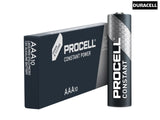 Duracell AAA PROCELL® Alkaline Constant Power Industrial Batteries (Pack 10)