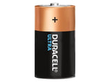 Duracell D Cell Ultra Power Batteries (Pack 2)