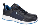 Portwest Eco Composite Trainer S3S SR #colour_black-blue