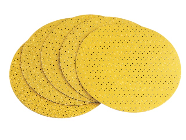 Flex Power Tools Hook & Loop Sanding Disc Perforated 80G (Pack 25)