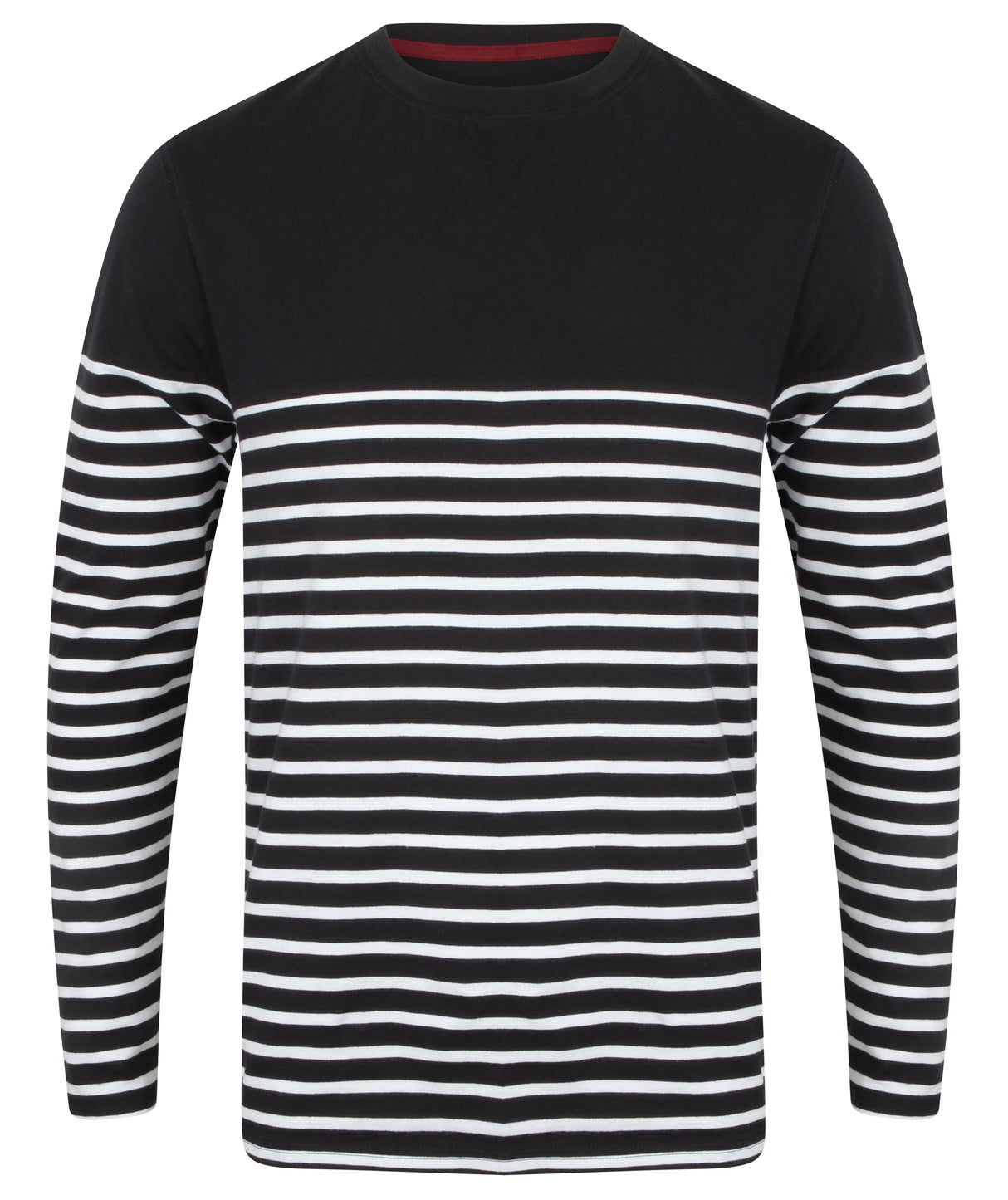 Front Row Long Sleeve Breton Striped T