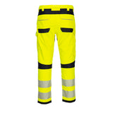 Portwest PW3 FR Hi-Vis Work Trousers #colour_yellow-black