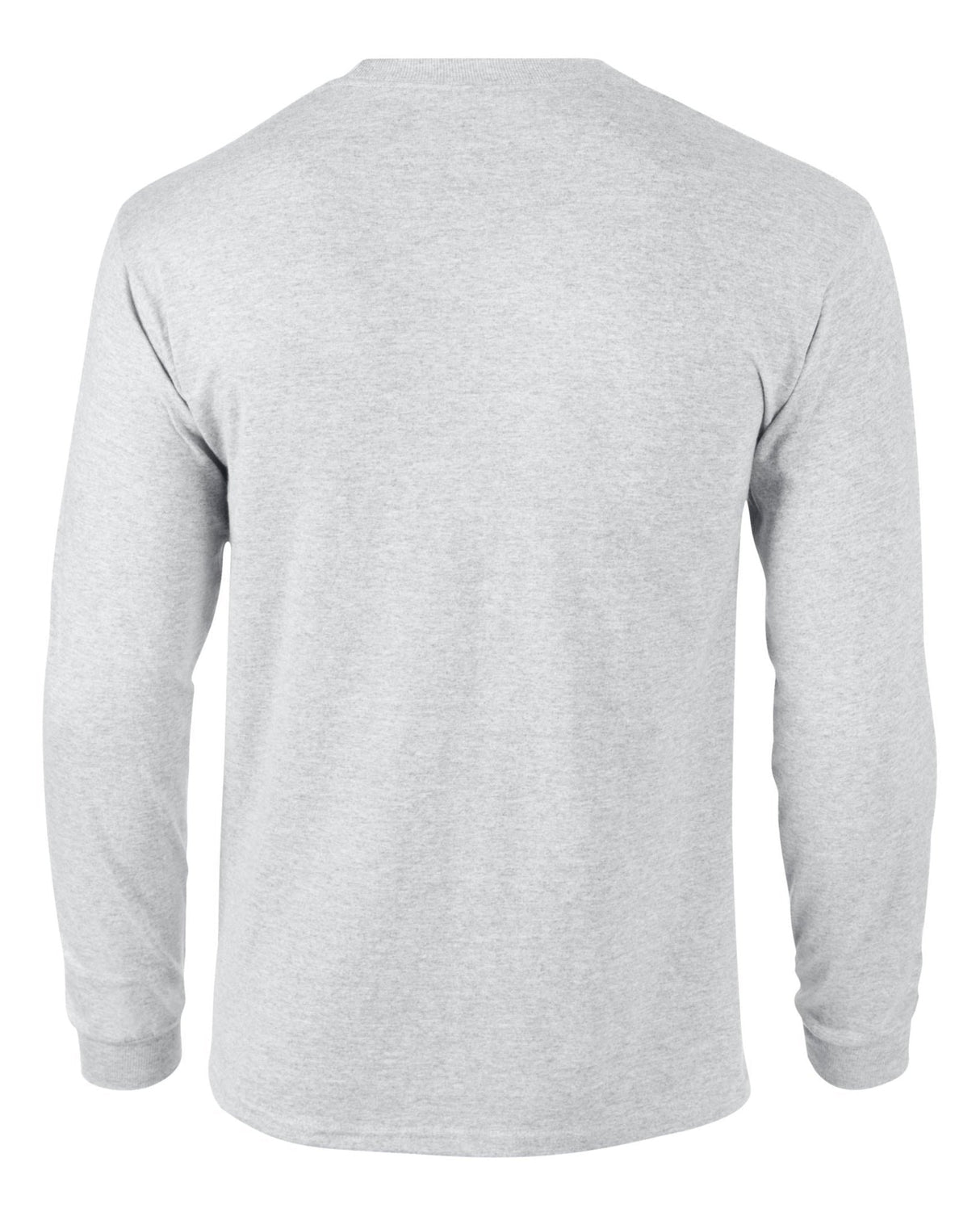 Gildan Ultra Cotton Adult Long Sleeve T-Shirt - Ash