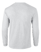 Gildan Ultra Cotton Adult Long Sleeve T-Shirt - Ash