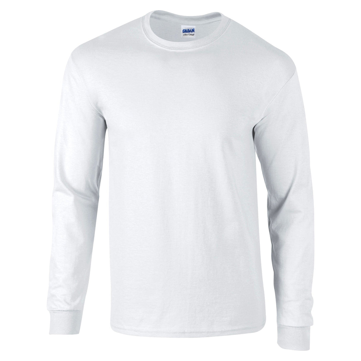 Gildan Ultra Cotton Adult Long Sleeve T-Shirt - Ash