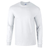 Gildan Ultra Cotton Adult Long Sleeve T-Shirt - Ash