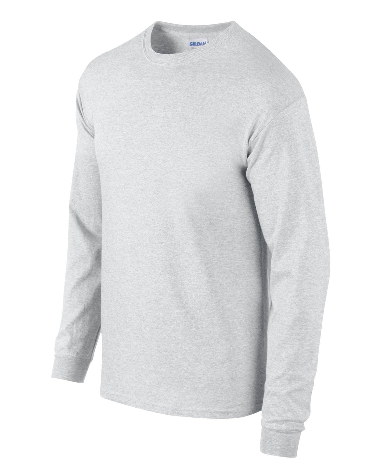 Gildan Ultra Cotton Adult Long Sleeve T-Shirt - Ash