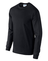 Gildan Ultra Cotton Adult Long Sleeve T-Shirt - Black