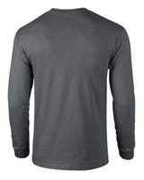 Gildan Ultra Cotton Adult Long Sleeve T-Shirt - Charcoal