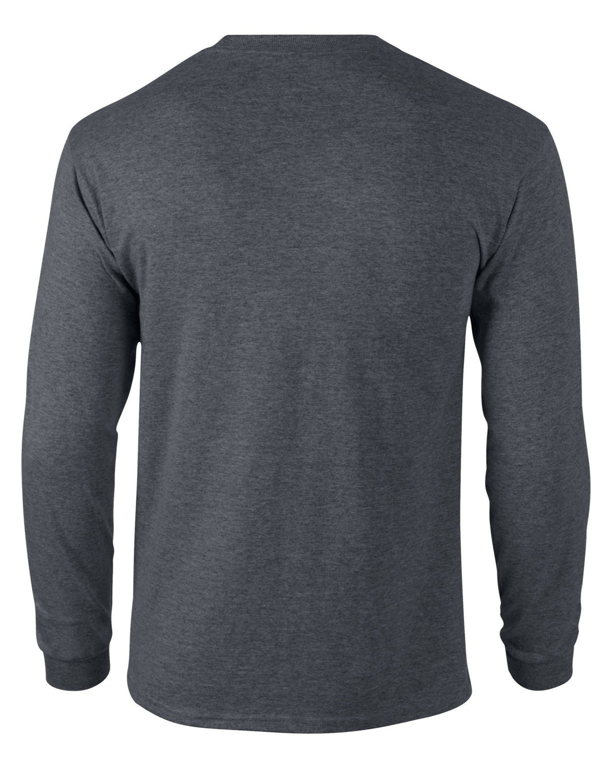 Gildan Ultra Cotton Adult Long Sleeve T-Shirt - Dark Heather