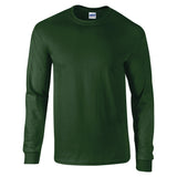 Gildan Ultra Cotton Adult Long Sleeve T-Shirt - Forest