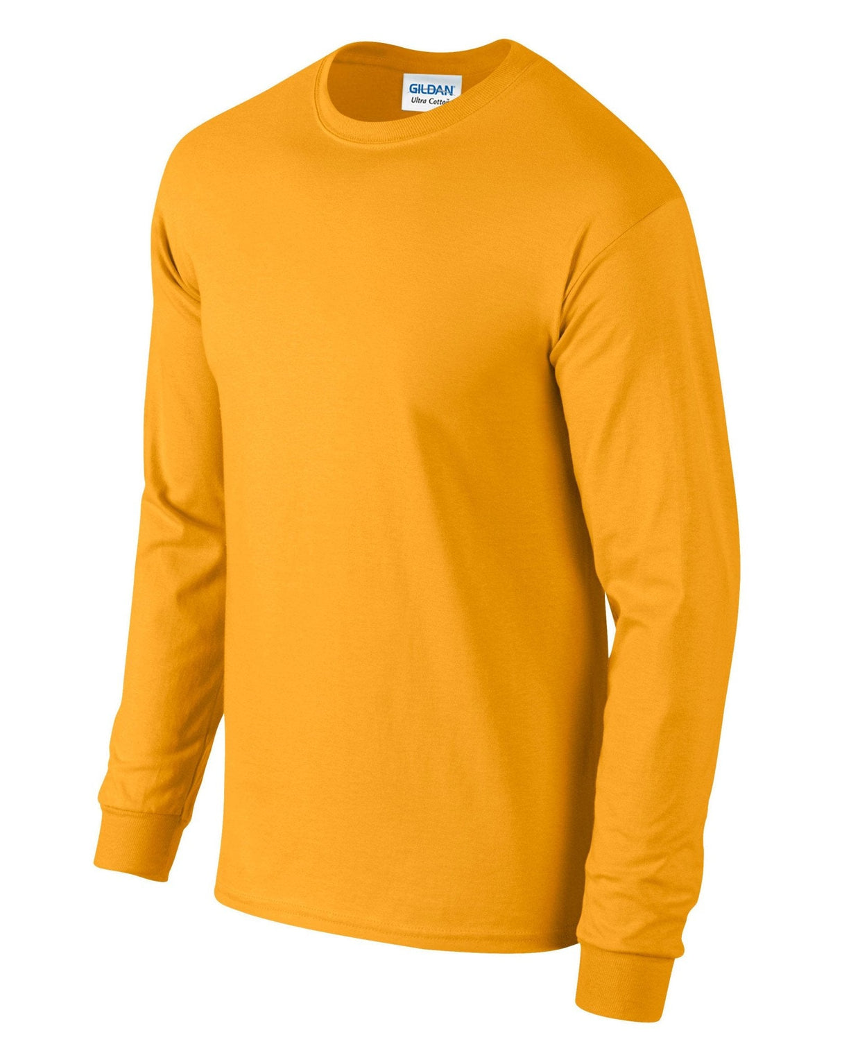 Gildan Ultra Cotton Adult Long Sleeve T-Shirt - Gold