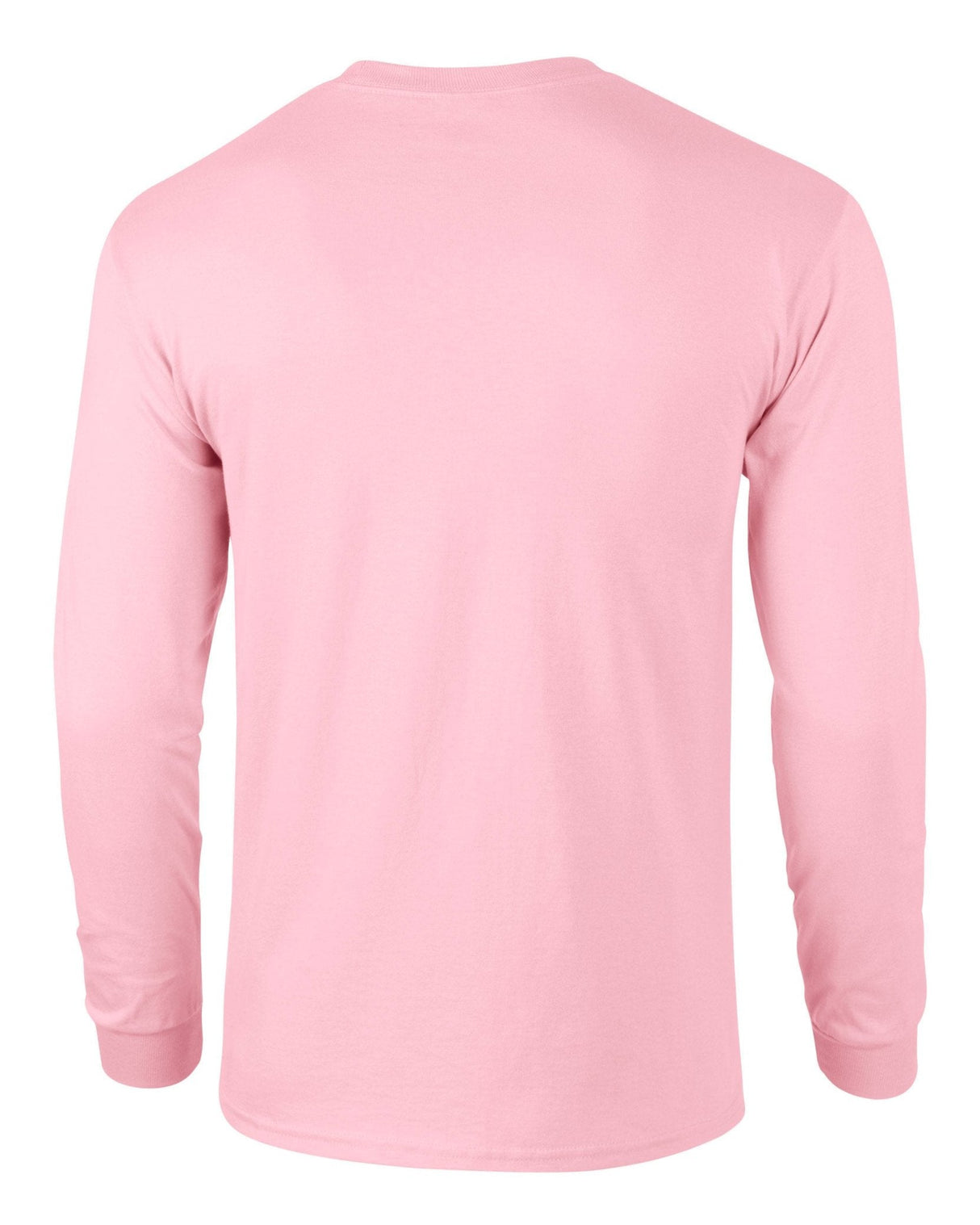 Gildan Ultra Cotton Adult Long Sleeve T-Shirt - Light Pink