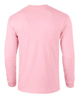 Gildan Ultra Cotton Adult Long Sleeve T-Shirt - Light Pink