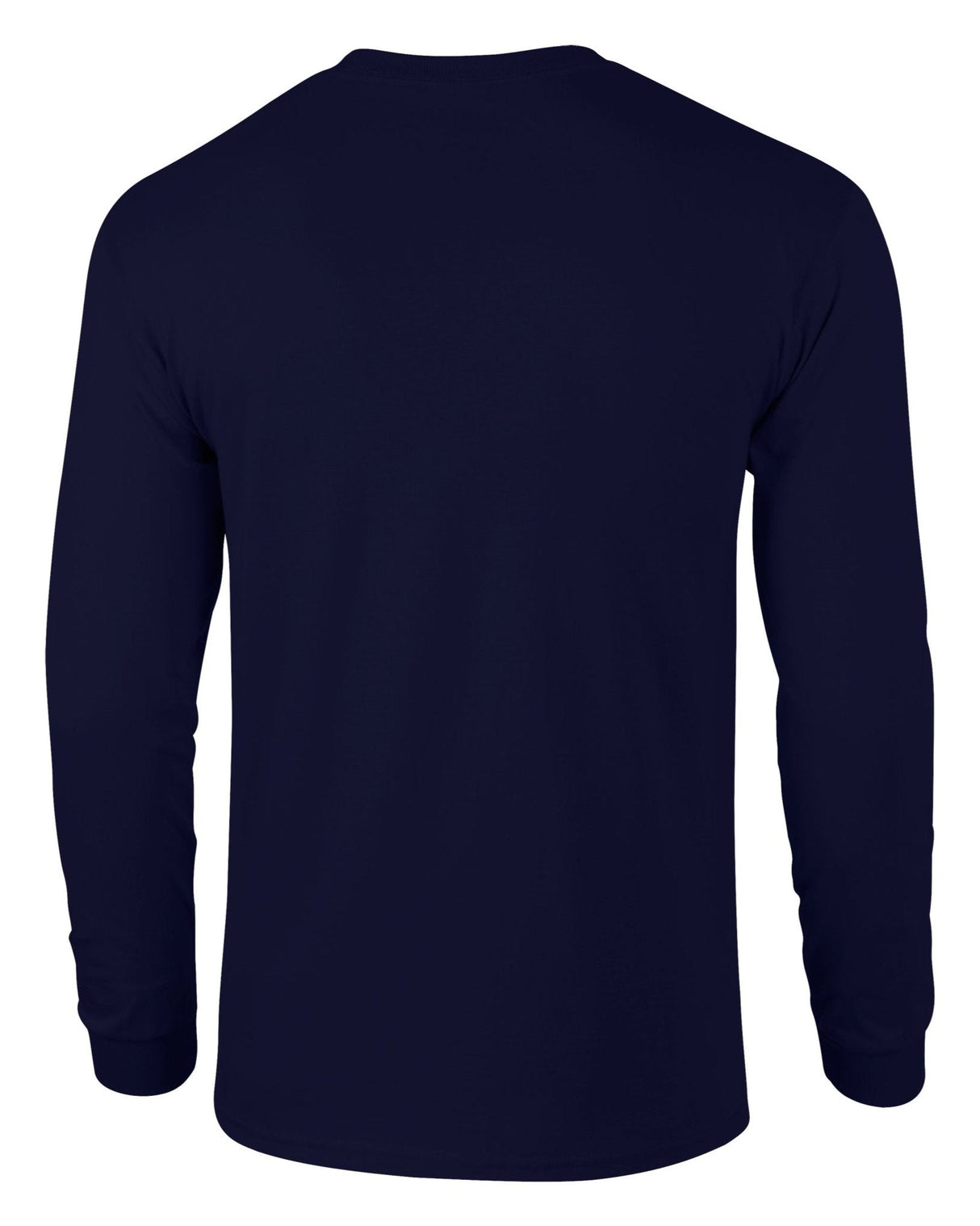 Gildan Ultra Cotton Adult Long Sleeve T-Shirt - Navy