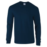 Gildan Ultra Cotton Adult Long Sleeve T-Shirt - Navy