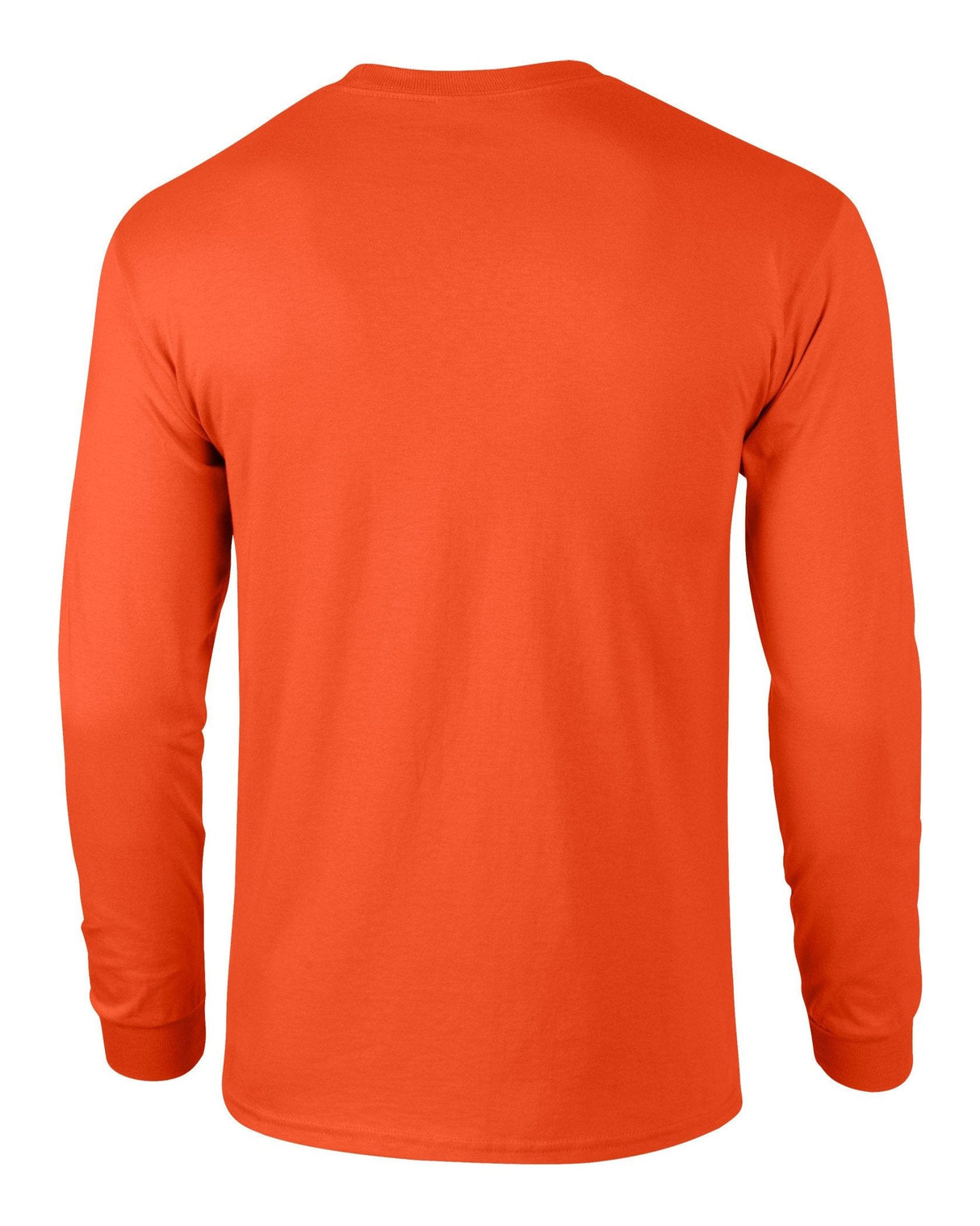 Gildan Ultra Cotton Adult Long Sleeve T-Shirt - Orange