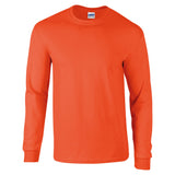 Gildan Ultra Cotton Adult Long Sleeve T-Shirt - Orange