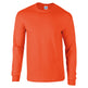 Gildan Ultra Cotton Adult Long Sleeve T-Shirt - Orange