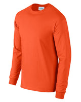 Gildan Ultra Cotton Adult Long Sleeve T-Shirt - Orange