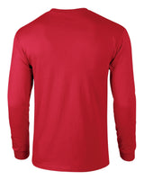 Gildan Ultra Cotton Adult Long Sleeve T-Shirt - Red