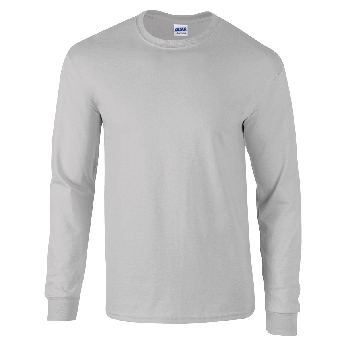 Gildan Ultra Cotton Adult Long Sleeve T-Shirt - Sport Grey