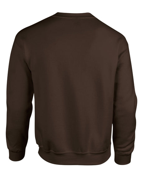 Gildan Heavy Blend Adult Crew Neck Sweatshirt - Dark Chocolate