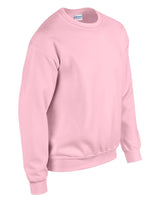 Gildan Heavy Blend Adult Crew Neck Sweatshirt - Light Pink