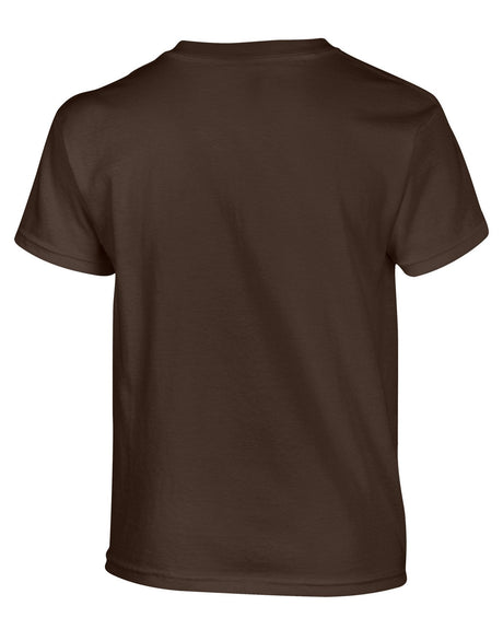 Gildan Heavy Cotton Youth T-Shirt - Dark Chocolate